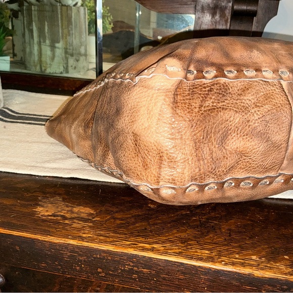 Bed Stu Leather Stevie Tote Shoulder Bag Tan Brown Retail $255 - Picture 7 of 11